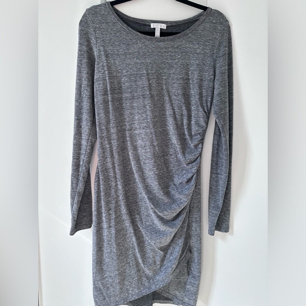 Leith long sleeve cotton dress